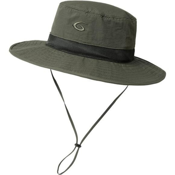 Oversized Waterproof Sun Hat XL XXL Mesh Bucket Hat Wide Brim for Hiking - Picture 1 of 6